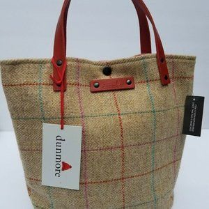 Dunmore Scotland Harris Tweed Handbag - NWT